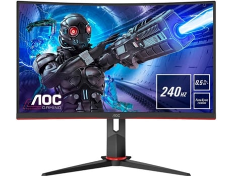Monitor Gaming Curvo AOC C27G2ZE/BK (27'' - 0.5 ms - 240 Hz - FreeSync Premium)