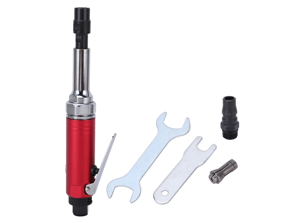 Pulidora Neumática Recta De 20000 Rpm, 3 Mm, 6 Mm, Aleación De Aluminio Ligera, Herramienta De Lijado Neumática.
