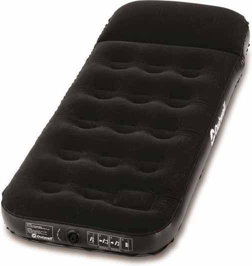 Colchón de Camping OUTWELL Flock Classic Single (Único - Negro)