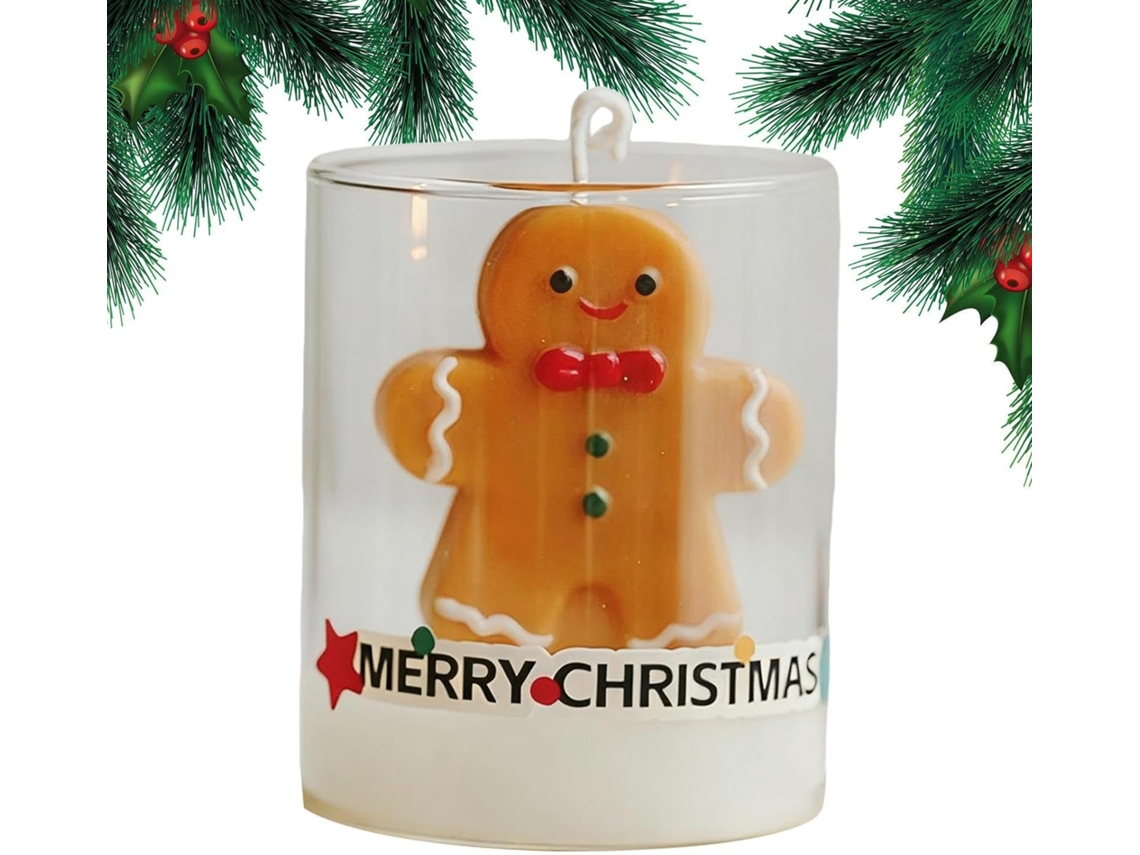 Velas Aromáticas Navideñas, Decoración De Temporada | Velas Aromáticas Para La Decoración Navideña