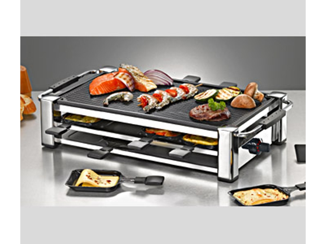 Grill de Mesa ROMMELSBACHER Chrome (1500 W)