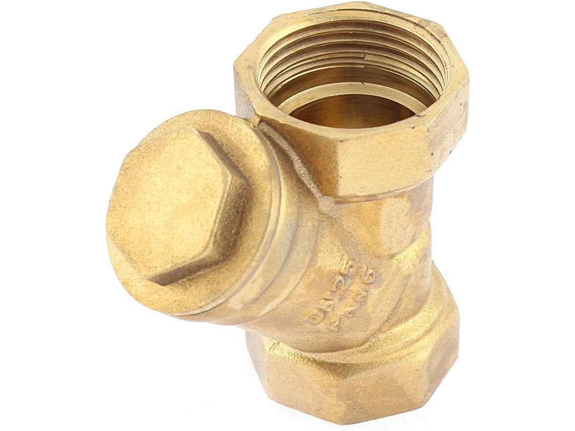 Filtro de latón tipo Y para tubería de agua con rosca interna de 1 bsp CHABERLU (cdb3b22775ced451a49eb16abf684f2b)
