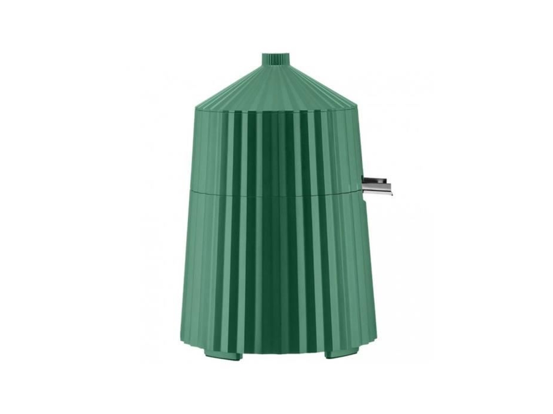 Exprimidor de frutas eléctrico de resina termoplástica, color verde, enchufe europeo, 80 W, Alessi Mdl07 Gr