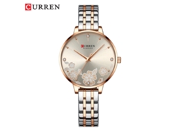 Reloj MDUG para mujer en acero inoxidable, de estilo delicado e informal.