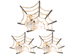 3 Broches De Araña De Aleación Con Diamantes De Estilo Retro, Kit Hecho A Mano Para Ramos De Novia Chj2087