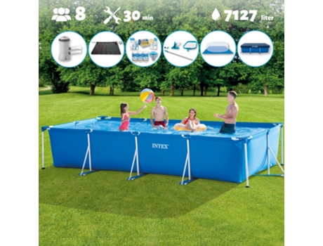 Piscina Tubular INTEX 28273NP-CB97 (7127 L - 220x84cm)