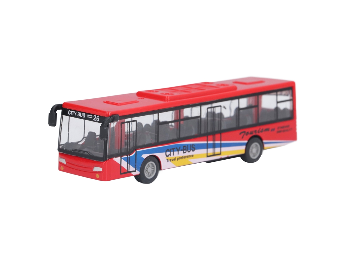 Autobús De Juguete Pequeño Y Portátil De Aleación De Metal, Ideal Como Regalo Para Niños De 3 Años En Adelante.
