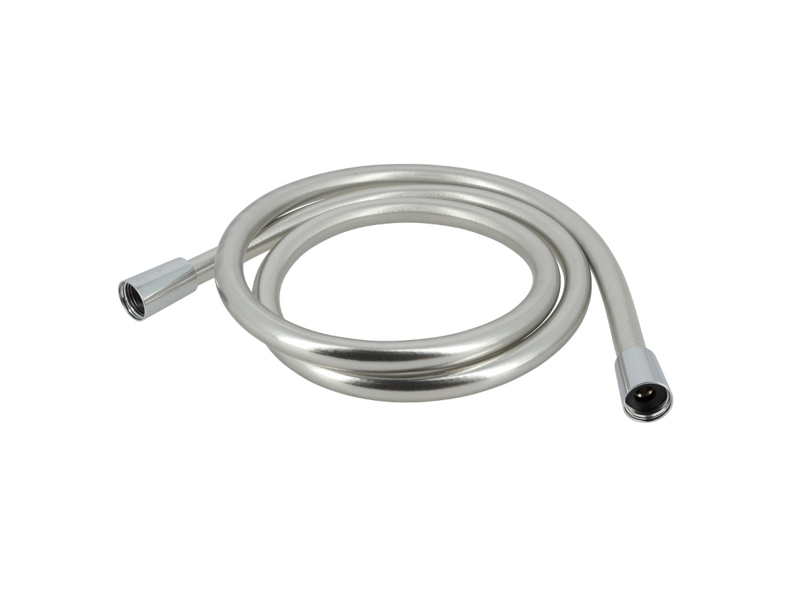 Flexo de ducha liso de pvc reforzado 150 cm - gris 0307410 - NICOLL