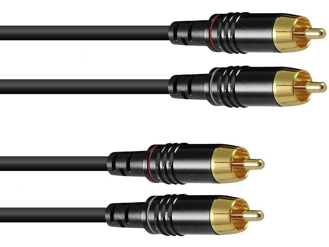 Cable SOMMER CABLE 2x2 1m bk Hicon