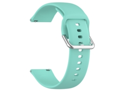Pulsera de silicona universal para Amazfit Bip5/Amazfit GTR 4 de 22 mm, color verde claro, Hexinyigjly