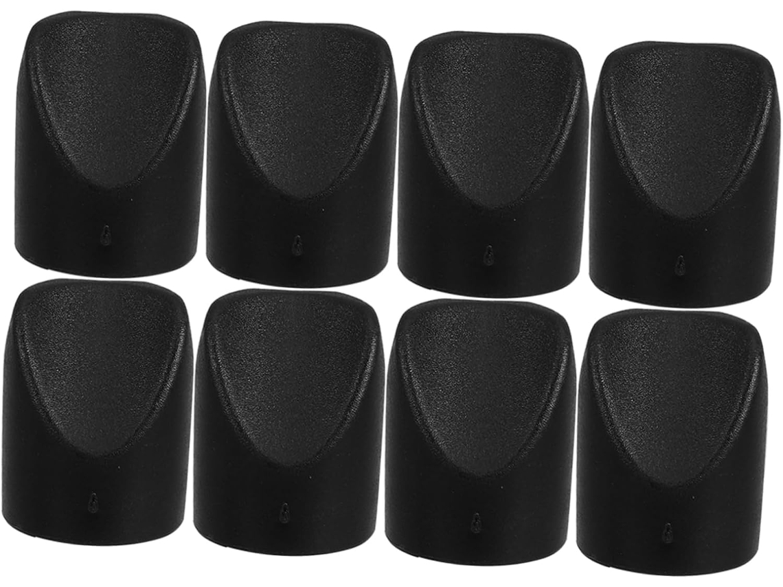 Tapones Estabilidad Sillas Plegables Negras, Tapas Plástico