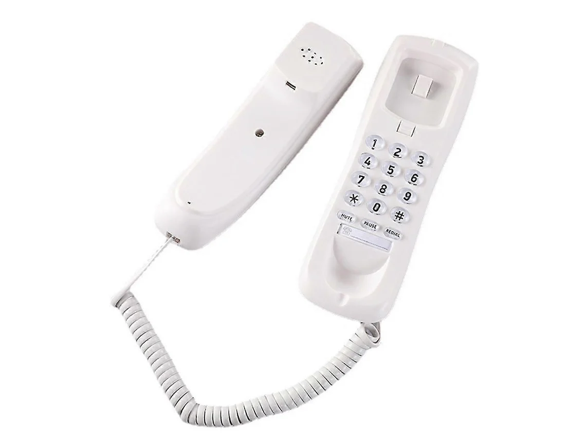 Teléfonos de pared, fijos, residenciales, de línea corta y adicionales para hoteles, oficinas y hogares.