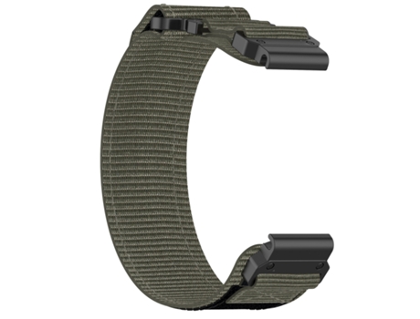 Pulseira de relógio de 22 mm para Garmin Quatix 7 Pro/FeniX/Fenix 6/Fenix 5 tamanho M Nylon Gris