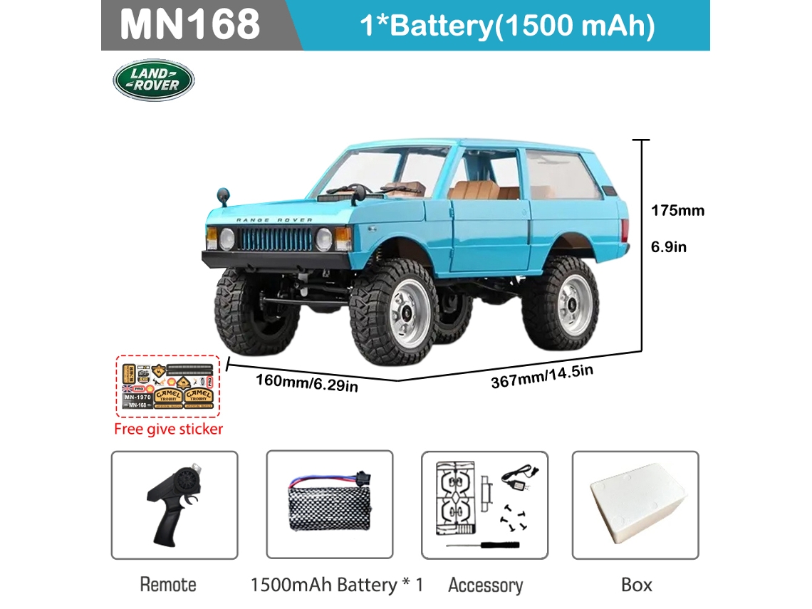 Coche todoterreno RC 112, tracción a las 4 ruedas proporcional, motor 280, control de 2,4 g, vehículo eléctrico robusto para niños. Aeuzwr