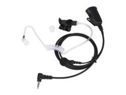 Auriculares para radio walkie-talkie con botón PTT y ajuste de volumen
