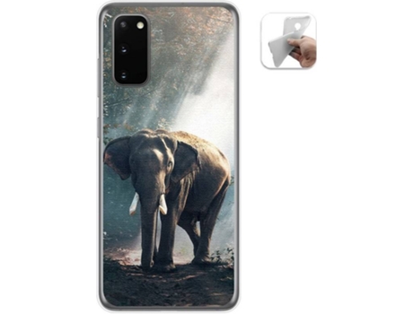 Carcasa Samsung Galaxy A41 TUMUNDOSMARTPHONE Elefante Multicolor