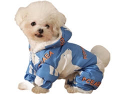 Ropa para perros de otoño e invierno, resistente a la suciedad, de algodón, cálida y elástica | Sin marca