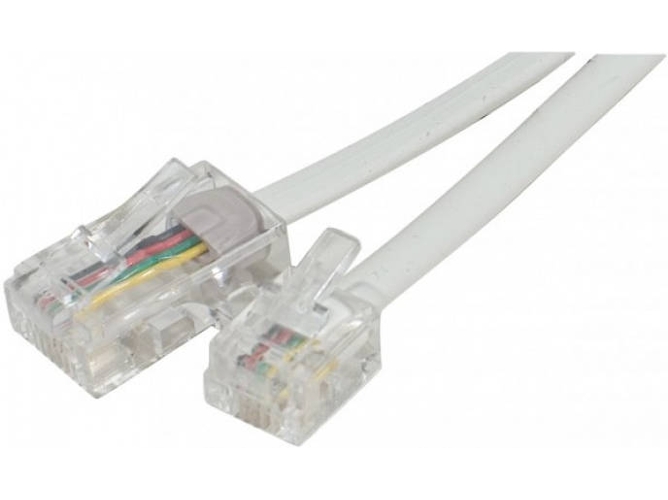 Cable Telefónico CUC EXERTIS CONNECT 911748 (15m - Blanco)