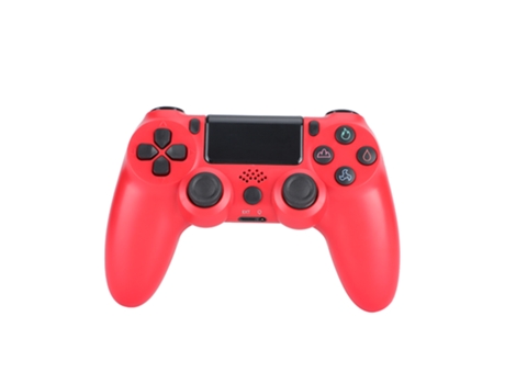 Mando PS4 KINSI Kinsi Dualshock (Inalámbrico - Rojo)