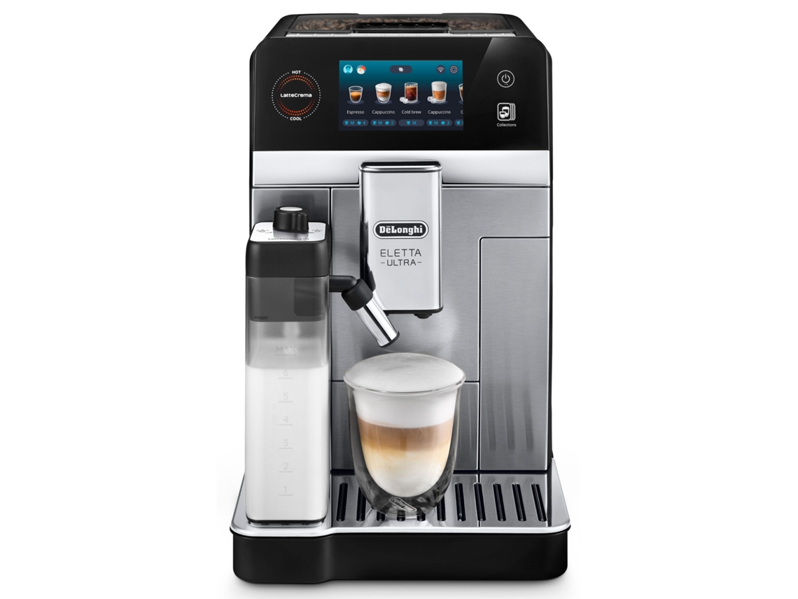 Cafetera Automática DELONGHI Eletta Ultra ECAM470.85.MB (19 bar)