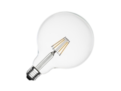 Bombilla LED Filamento E27 6w 720lm G125 Sin Parpadeo 2700k Blanco Cálido Ledkia