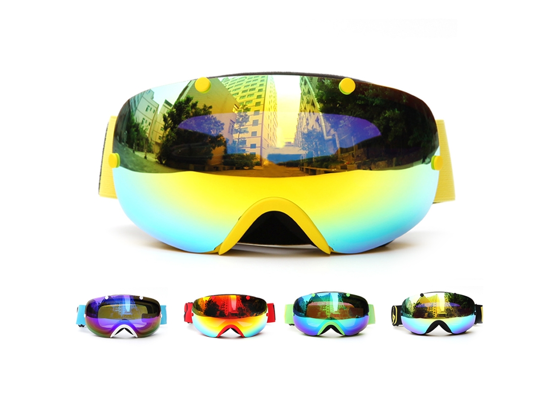 2026-gafas De Esquí Invierno Uv400 Antideslumbrantes Antiniebla Lentes Desmontables Unisex Deportes De Nieve