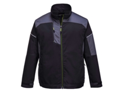 Chaqueta De Trabajo Pw3 - Comodidad Y Estilo Negro Gris / Xl