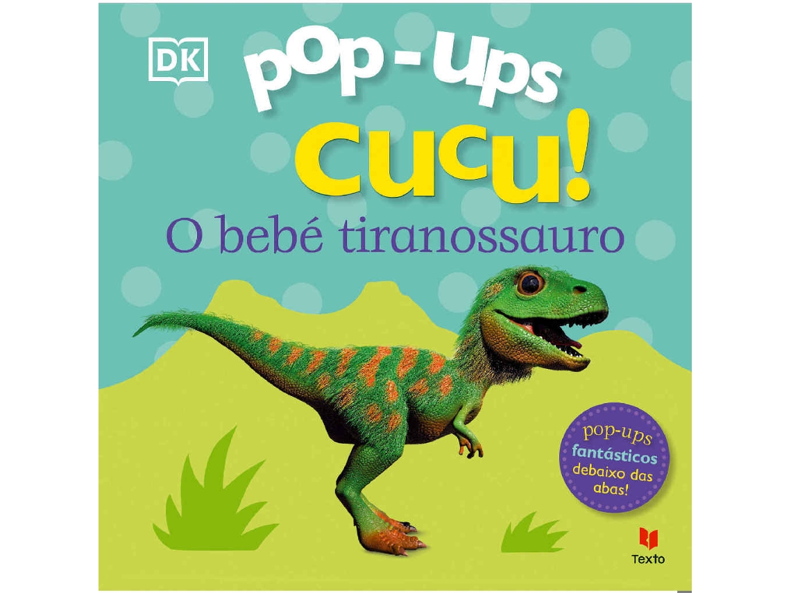 Libro Pop-Ups Cucu! O Bebé Tiranossauro (Portugués)