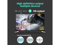Mando inalámbrico Y2 Fit de 2,4 GHz, consola retro 4K con sensor de movimiento y 1000 juegos integrados. Hengjian