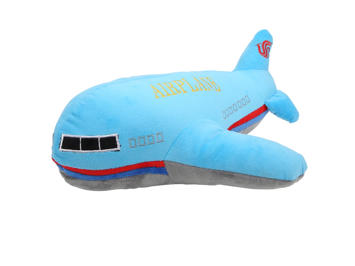 Bj-boneco De Pelúcia Avião Macio Para Crianças Bonitas, Propriedade De Foto Adorável, Decoração De Casa, Presente Azul 40cm