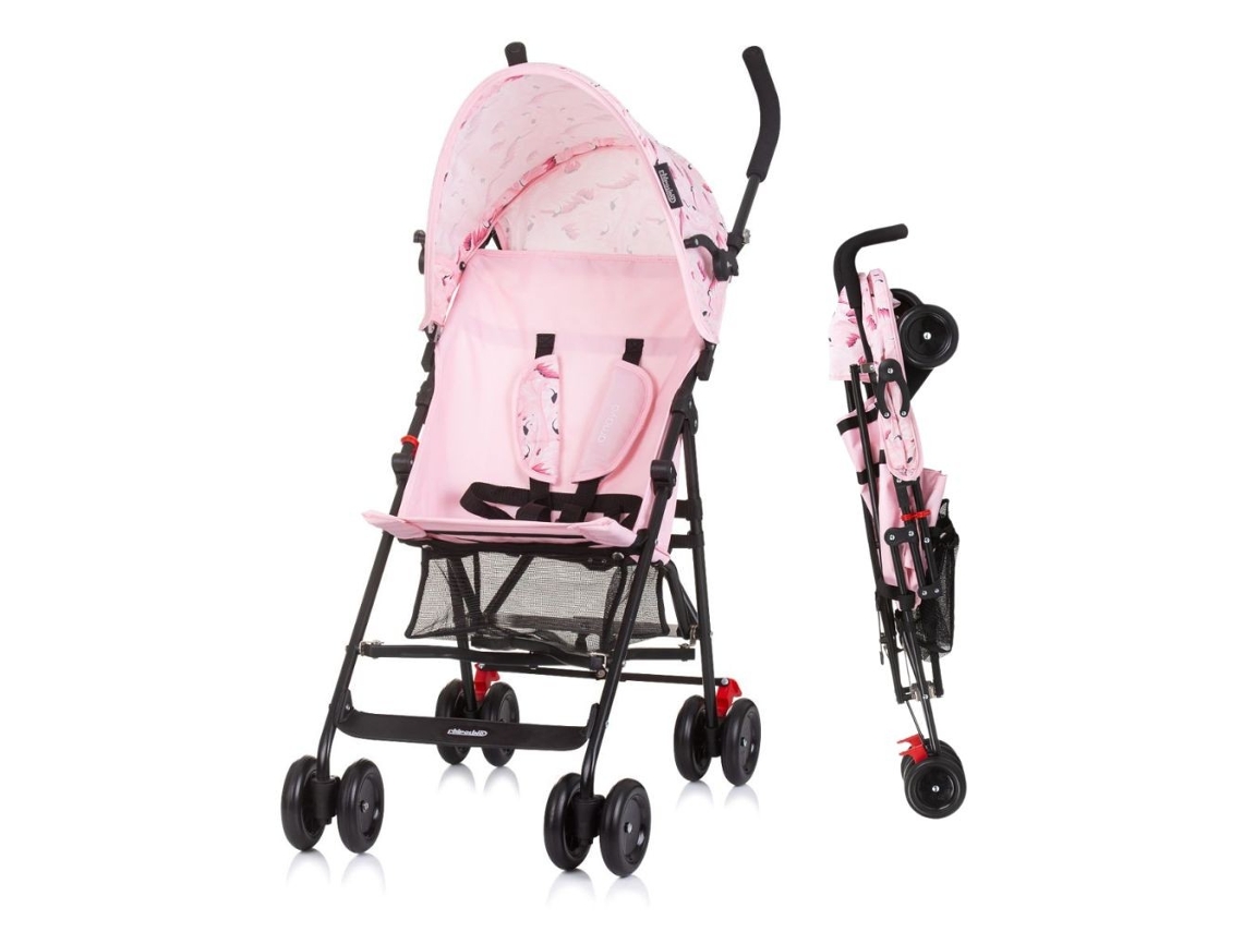 Silla de paseo ligera y compacta AMAYA hasta 15 kg de Chipolino Flamingo