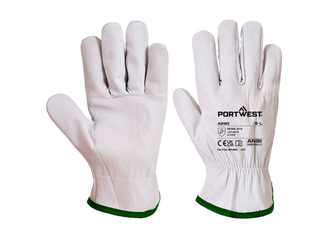 Guante Oves Driver - Comodidad Y Resistencia Gris / Xl