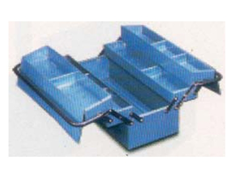 Caja Herramientas Metal Azul 4 Compartimientos HECO
