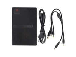 Fuente De Alimentación Ininterrumpida De 7200 Mah, Batería De Respaldo Pequeña Para Router, Módem Óptico, Mp3, Mp4 Y Enchufe Europeo.