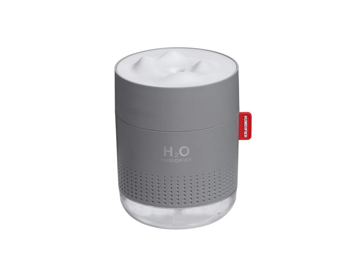 Humidificador Difusor de Aceite VANJLs esenciales de aroma gris de 500 ml