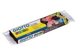 Plastilina GIOTTO Pongo Soft Negro (450 g)