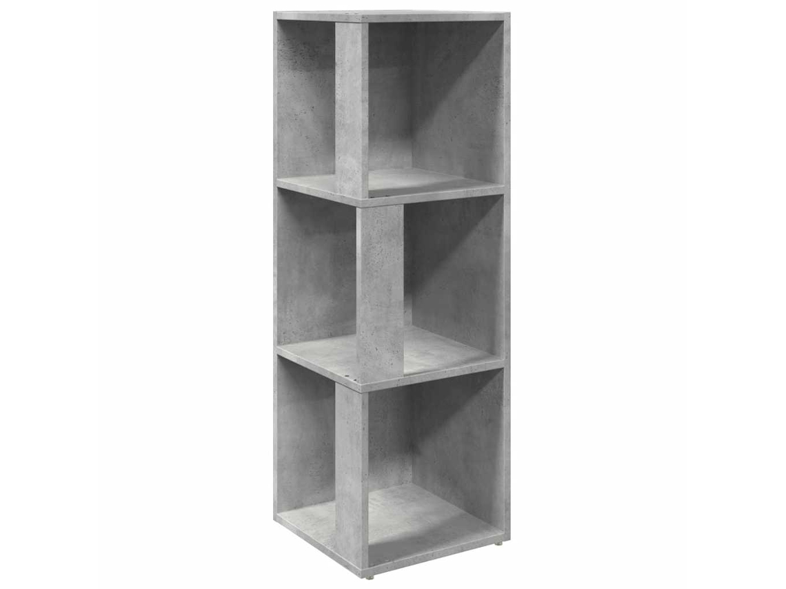 Mueble de esquina en derivados de madera gris cemento MAISON EXCLUSIVE
