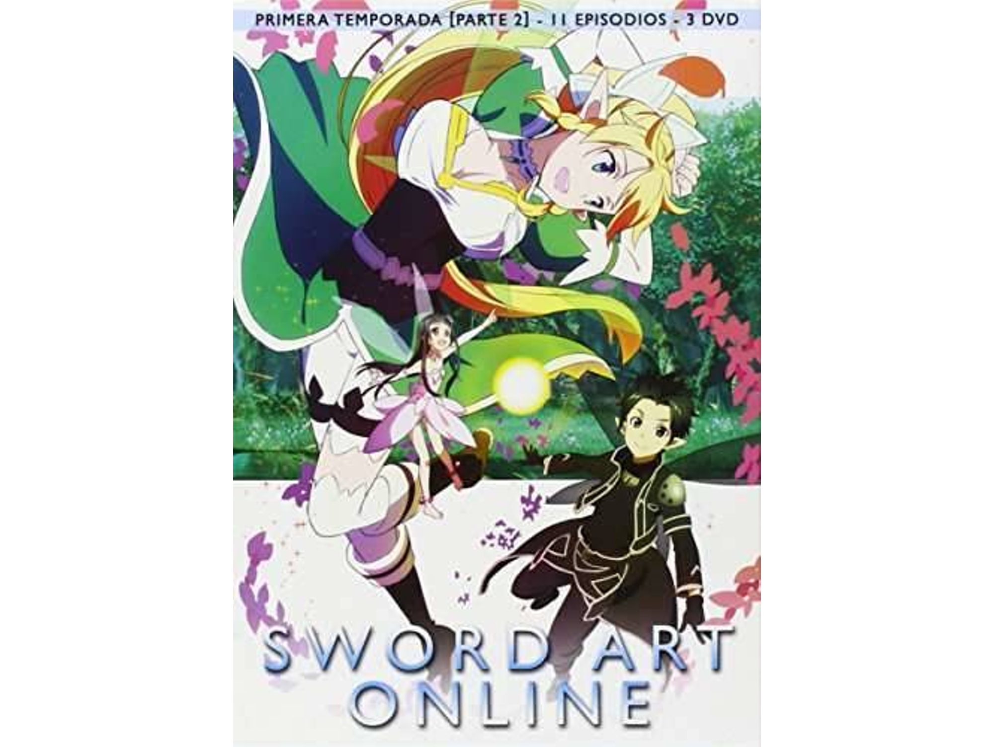DVD Sword Art Online - Temporada 1, Parte 2 (Episodios 15-25)