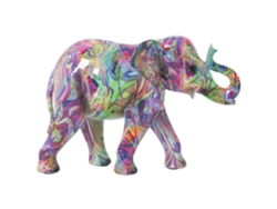 Figura elefante resina