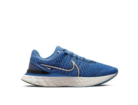 Zapatillas Deportivas NIKE React Infinity Run Fk 3 (Azul - Material Sintético, Tejido- 42)