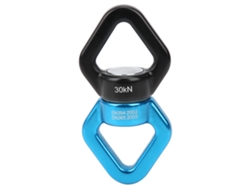 Dispositivo Rotacional De Seguridad Para Escalada Al Aire Libre Colgante 360° Giratorio Accesorio Para Yoga Negro Azul