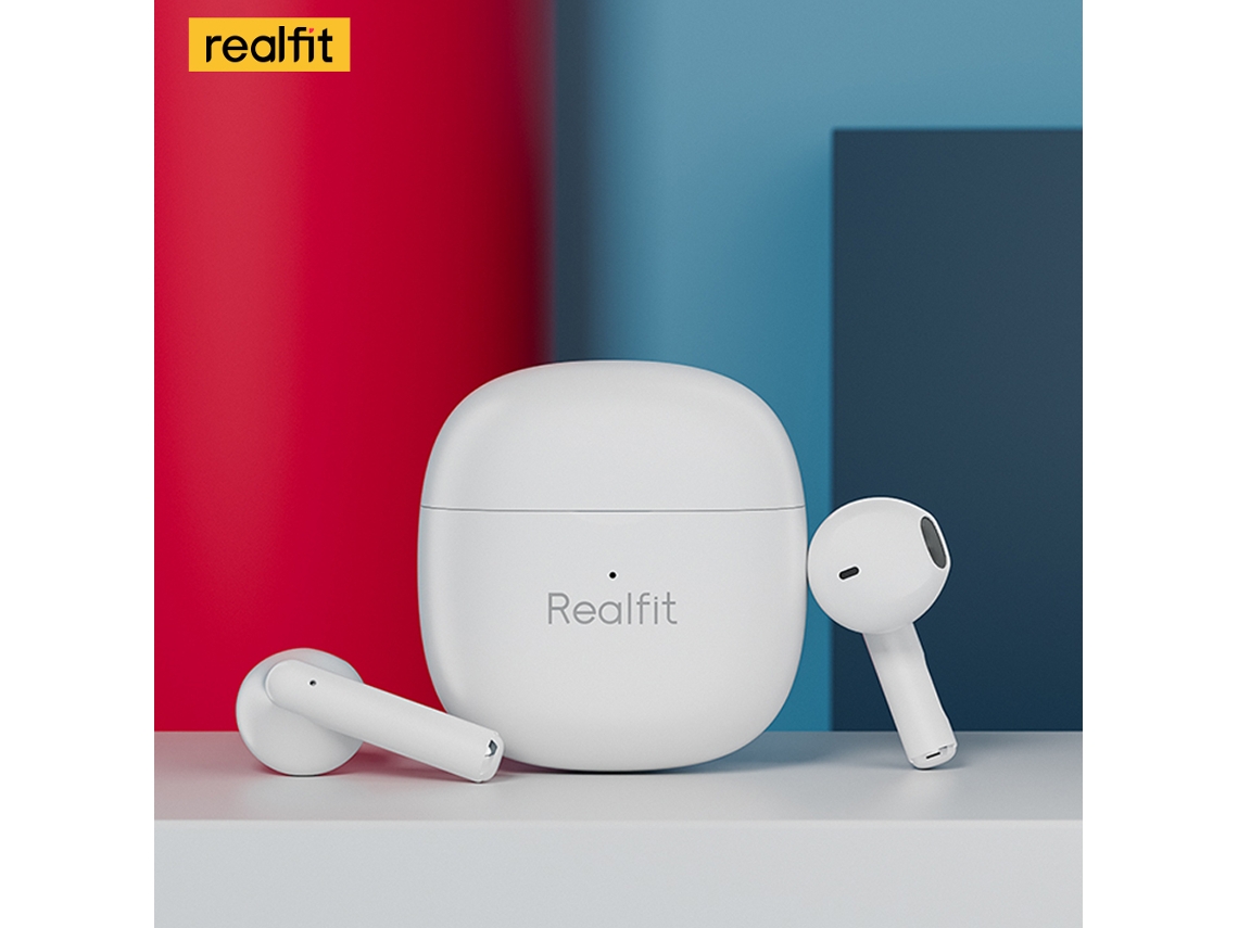 Auriculares Inalámbricos Bluetooth Tws De Alta Fidelidad (blancos), Intraaurales Con Control De Volumen