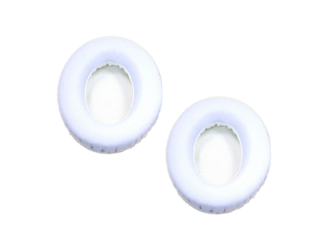 Almohadillas para auriculares Bose QC-15, almohadillas de esponja suave, color blanco.
