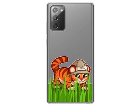 Carcasa Samsung Galaxy Note 20 TUMUNDOSMARTPHONE Dibujos Transparente Multicolor