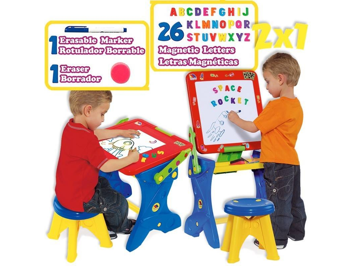Juego Creativo MOLTO Pupitre Magnetico (Edad Mínima Recomendada: 3años)