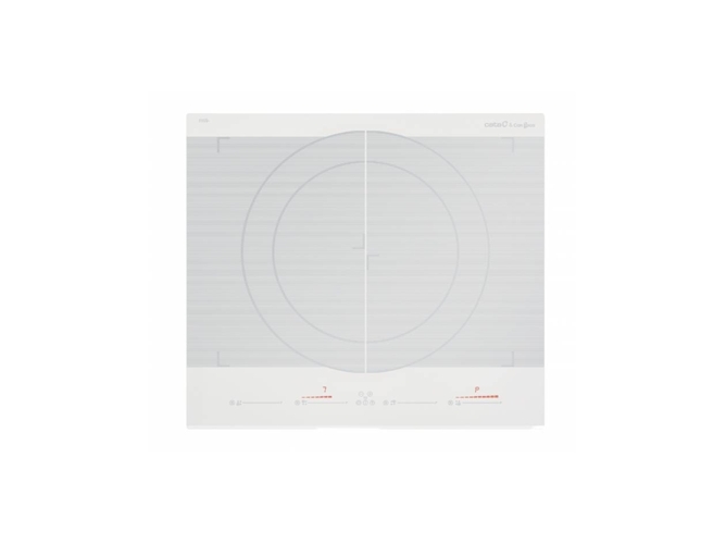Placa de Inducción CATA GIGA 600 WH (Eléctrica - 59 cm - Blanco)