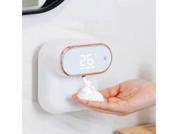 Dispensador automático de jabón líquido de pared, 350 ml, sin contacto, con sensor infrarrojo inteligente, para el hogar, el baño y la escuela Rosewell
