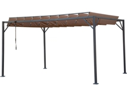 Pérgola Bioclimática De Tejido <<lodge>> 3x4 M - Topo