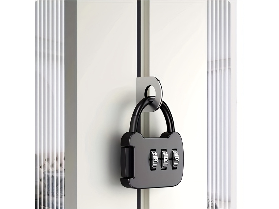 Cerradura Digital Combinada Diseñada Específicamente Para Equipaje, Mochilas, Dormitorios Y Taquillas., Resistente, Multifunción, Viaje