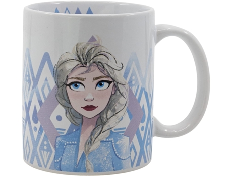 Taza Cerámica 325Ml Frozen Ii Elementos